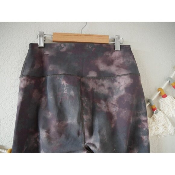Alo Yoga Womens Solarized Hi-Rise Tie Dye Leggings Gym Running Comfort Active M - Picture 8 of 9